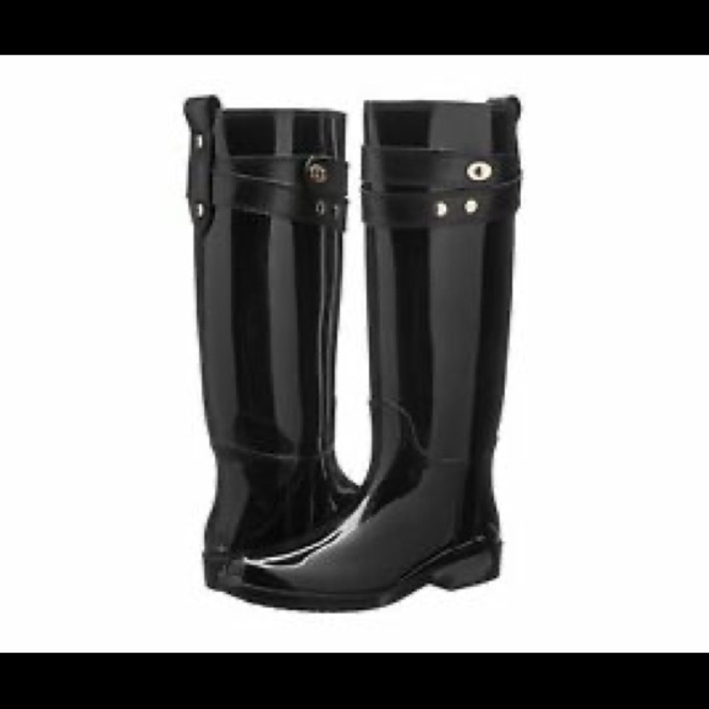 Coach rain boots